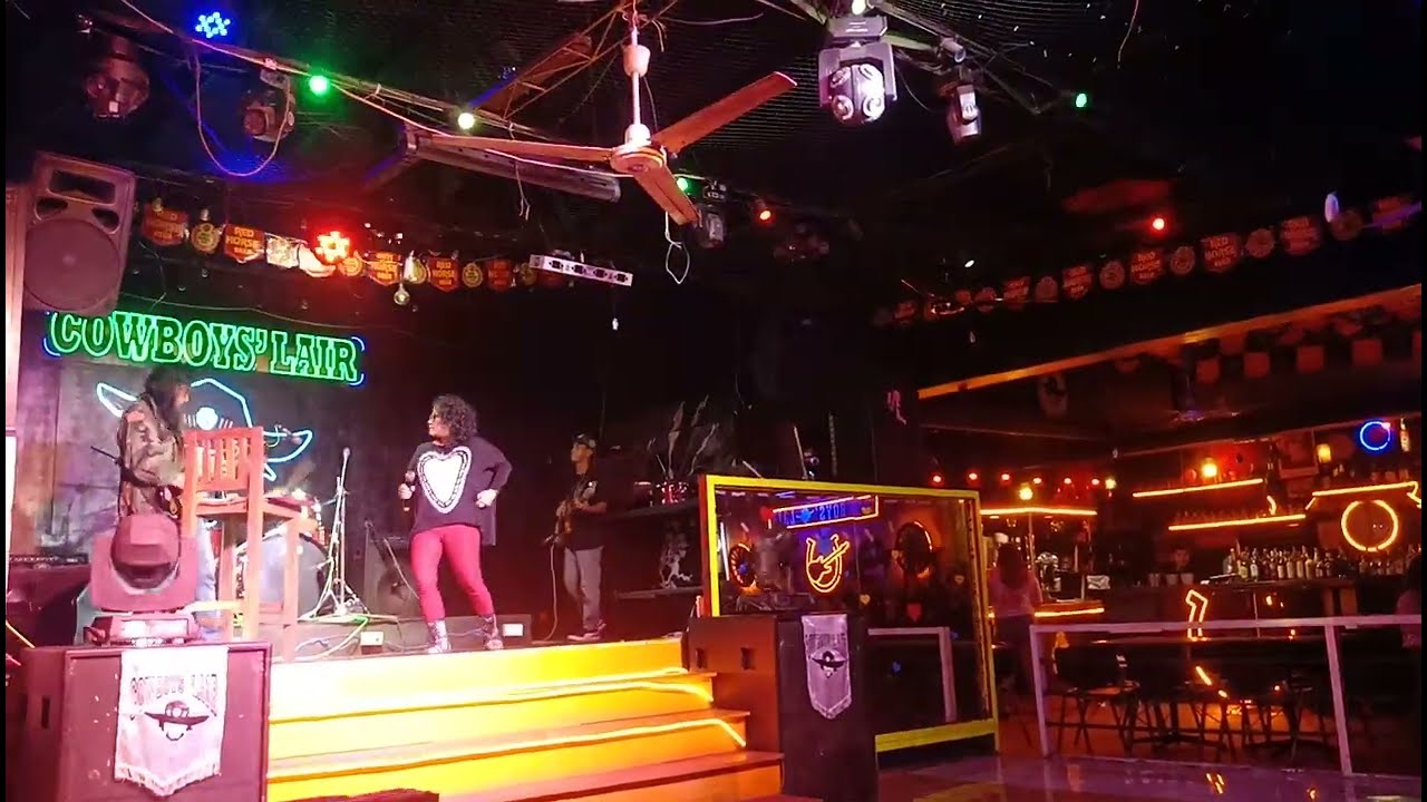 FUDGĪNAZ cover The Vapors'  TURNING JAPANESE + VOLTES V @Cowboys' Lair 2.14.26 Black Valentines 2