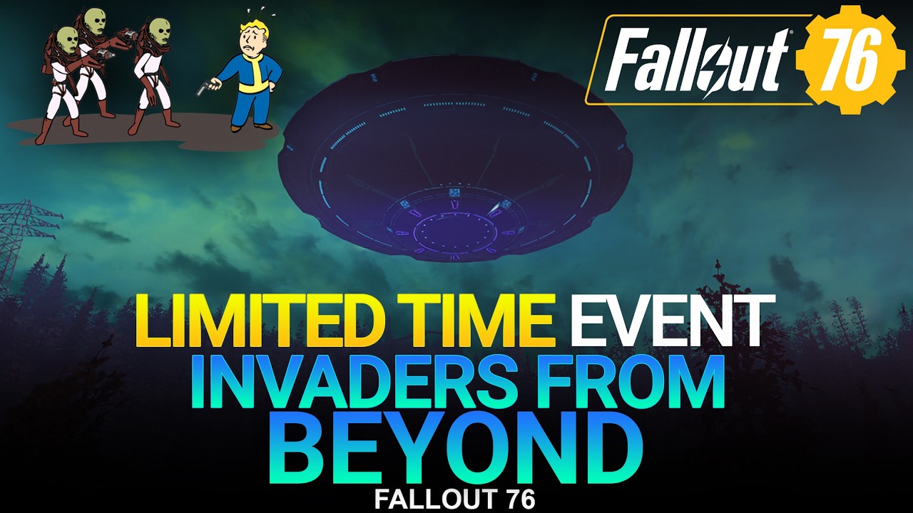 Invaders from Beyond Event is BACK! Don't Miss These REWARDS | Limited-Time Event! - Fallout 76