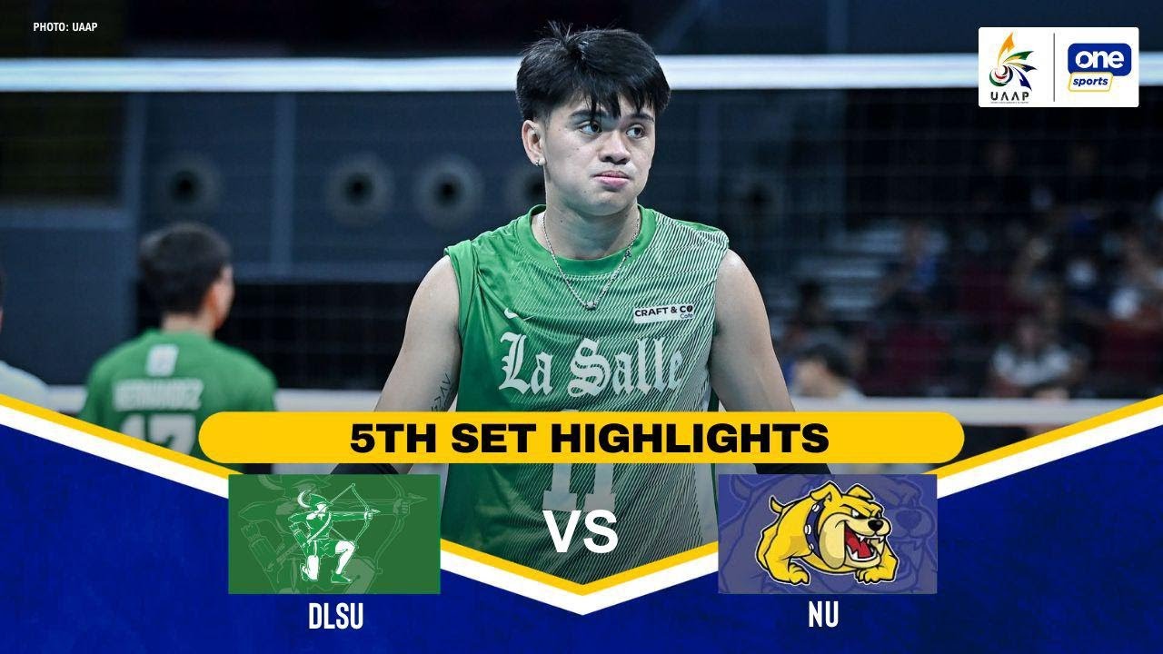 NU vs DLSU | SET 5 HIGHLIGHTS | UAAP SEASON 88 MEN’S VOLLEYBALL | MAR 15, 2026