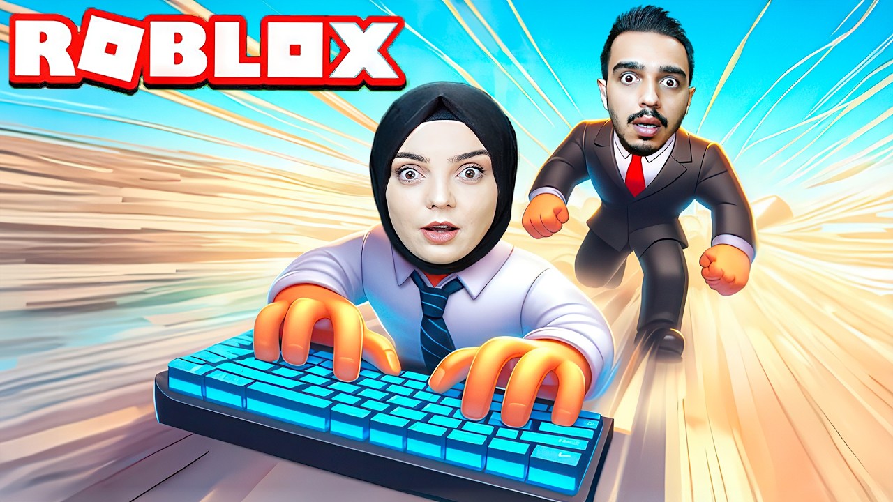 EN HIZLI KLAVYE İLE YAZI YAZMA YARIŞI YAPTIK !! 😱 Roblox