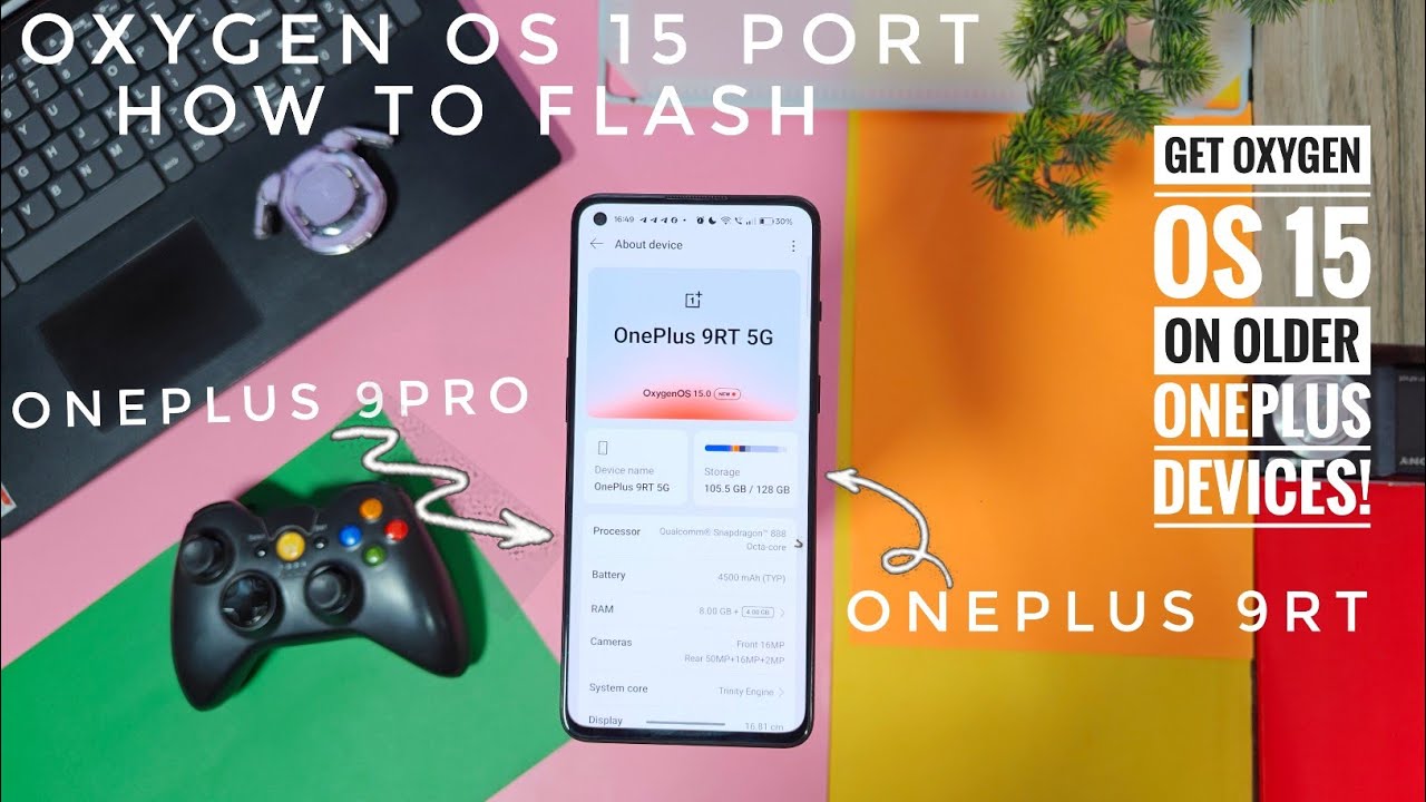 Обновление Flash Oxygen OS 15 для устройств OnePlus