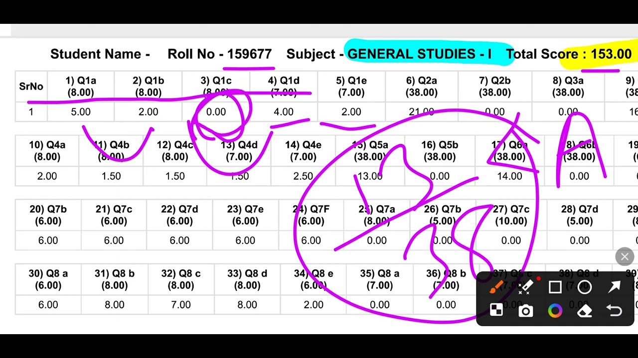 GS-1 🔥 Mains BPSC Original Copy एक ही Que को कैसे अलग Marks 