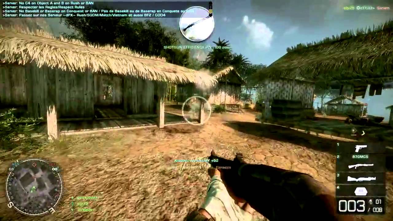 BFBC2 Vietnam: Honor The Remington 870