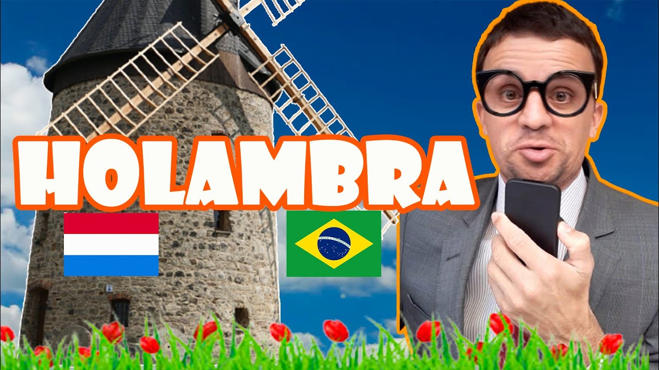 ГОЛЛАНДСКО-БРАЗИЛЬСКИЙ ГОРОД В СЕЛЬСКОЙ МЕСТНОСТИ САН-ПАУЛУ - HOLAMBRA!!!