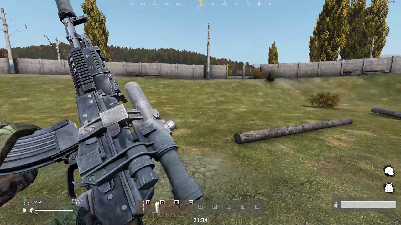 DayZ Deathmatch server, Barrett 50cal and intense fire fights