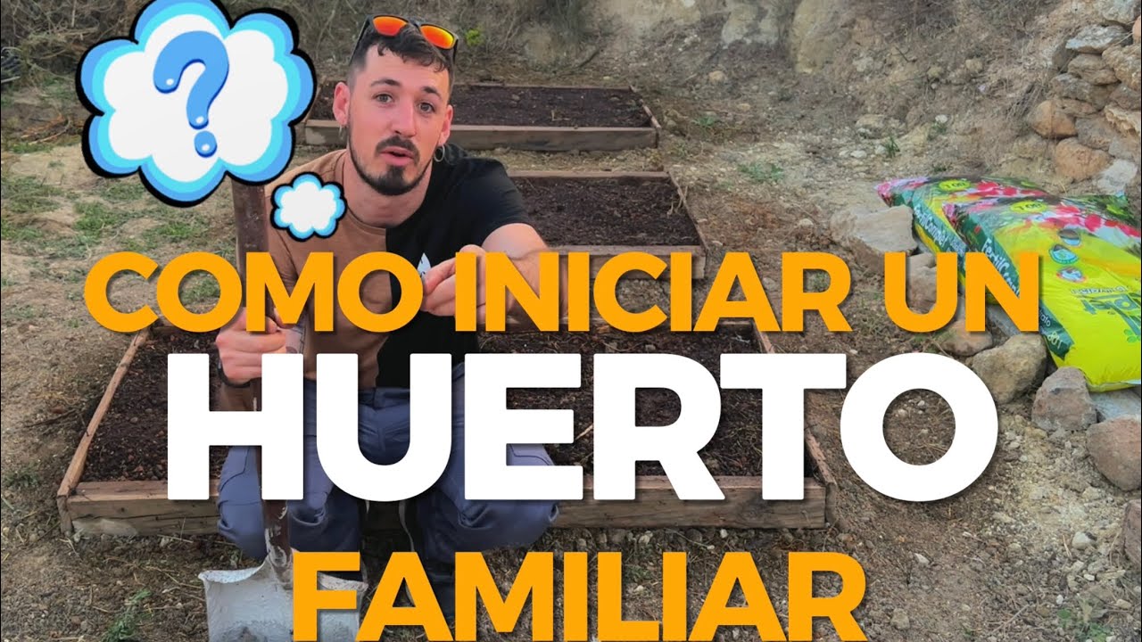 COMO INICIAR UN HUERTO SIN LABOREO NO DIG! EP. 1