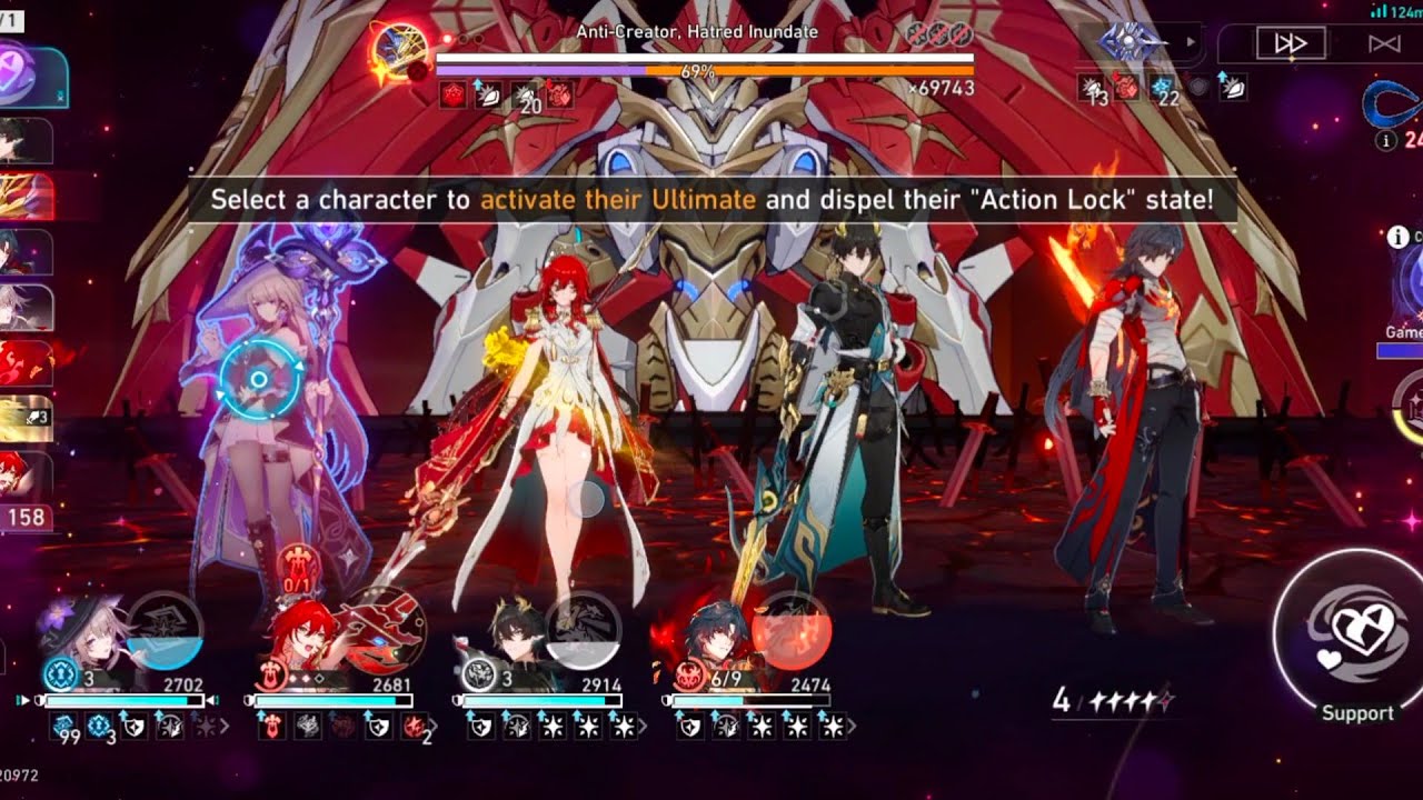 0 Cycle The Herta ft. Himeko Nova (With Sustain) | Anomaly Arbitration King 4.5 