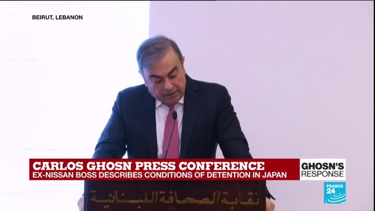 Carlos Ghosn press conference: 