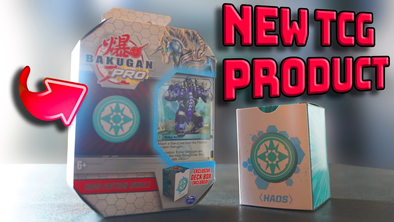Bakugan TCG -Haos Faction Bundle- Unboxing  ||  Bakugan PRO Trading Card Game