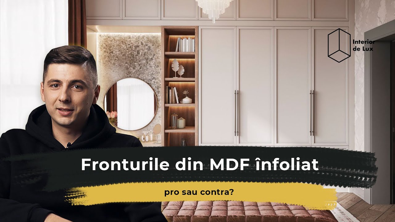 Fronturile din MDF &icirc;nfoliat cu PVC - pro sau contra? #interiordelux #totuldespremobila #mobila