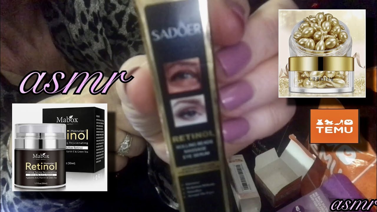 Quiet, New Temu Skin Care Products, Roller Ball Massage ASMR
