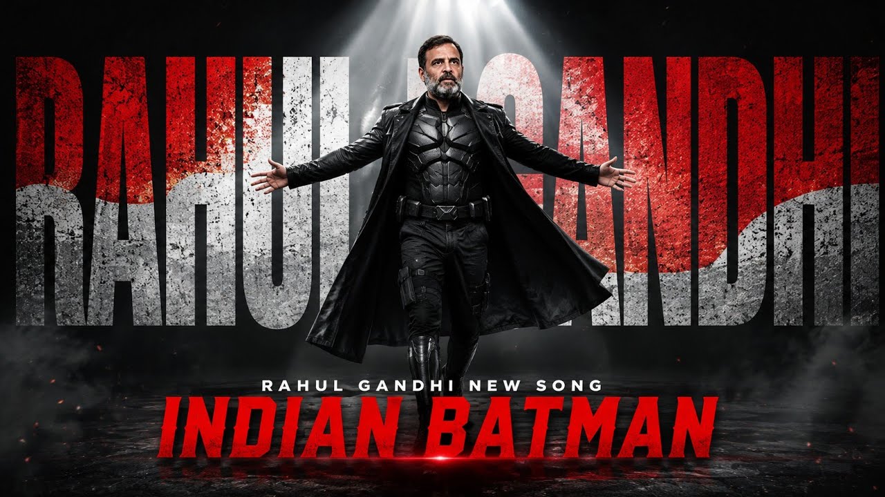 Rahul Gandhi Song - INDIAN BATMAN | RAHUL GANDHI SONG || Rahul Gandhi | Chhatron Ki Goonj 