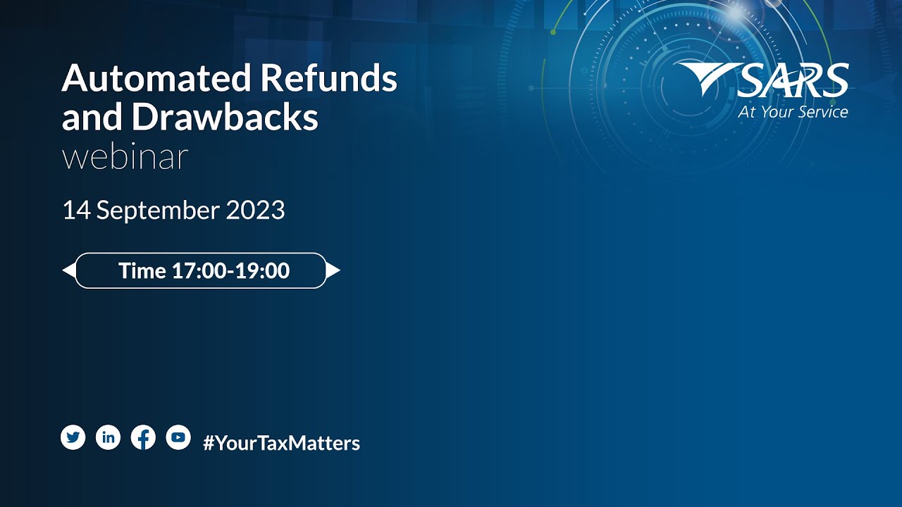 Automation of Refunds and Drawbacks Webinar