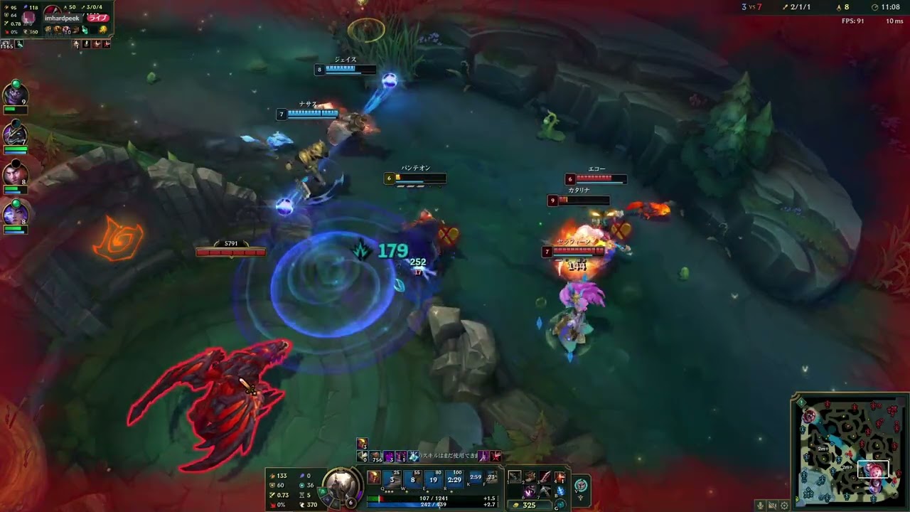 【LoL】新アイテムの「バスティオンブレイカー」を持ったSUPを味見_パンテオンSUP