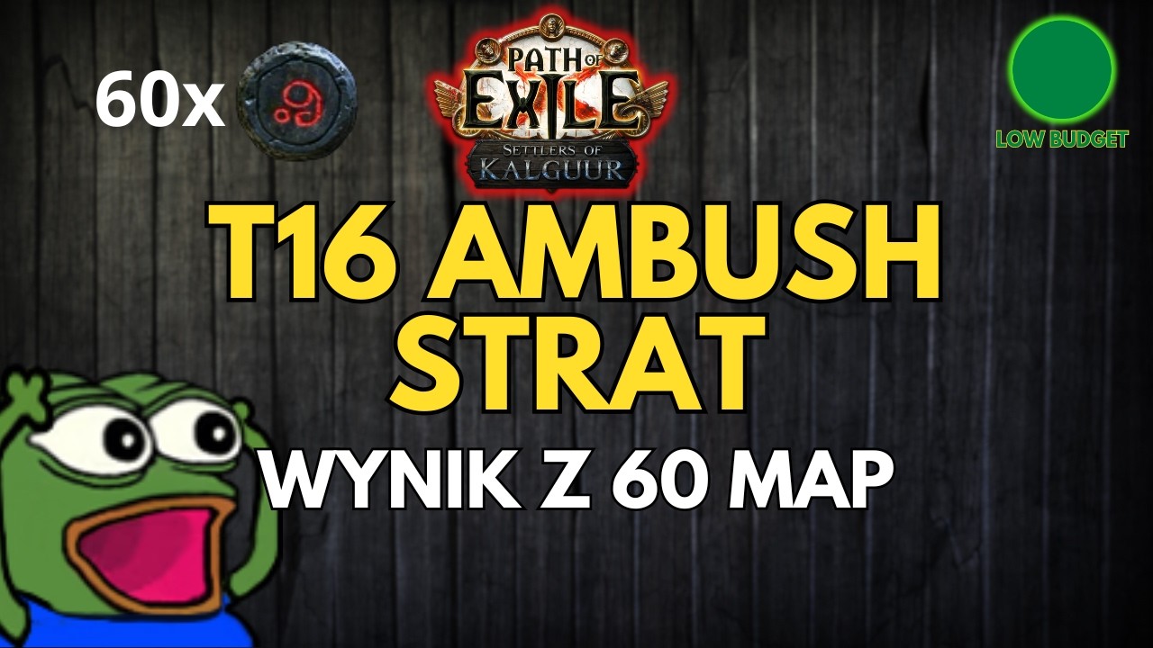 [3.25] 35 Div z 60 map - T16 Ambush strat [Low budget]