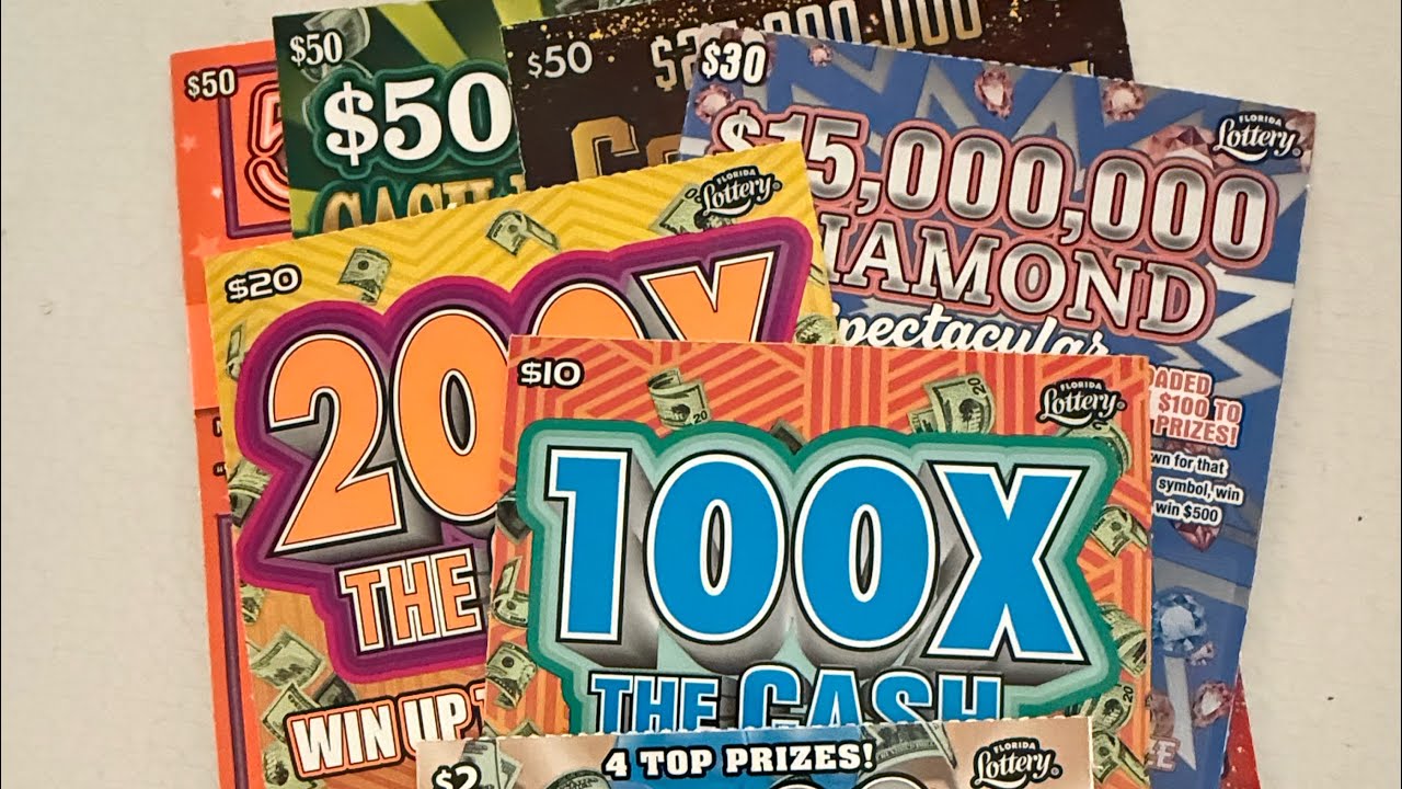 Лотерея Diamond Spectacular Fl Lottery Scratch Off Ticket на сумму 15 000 000 долларов США – вопл...