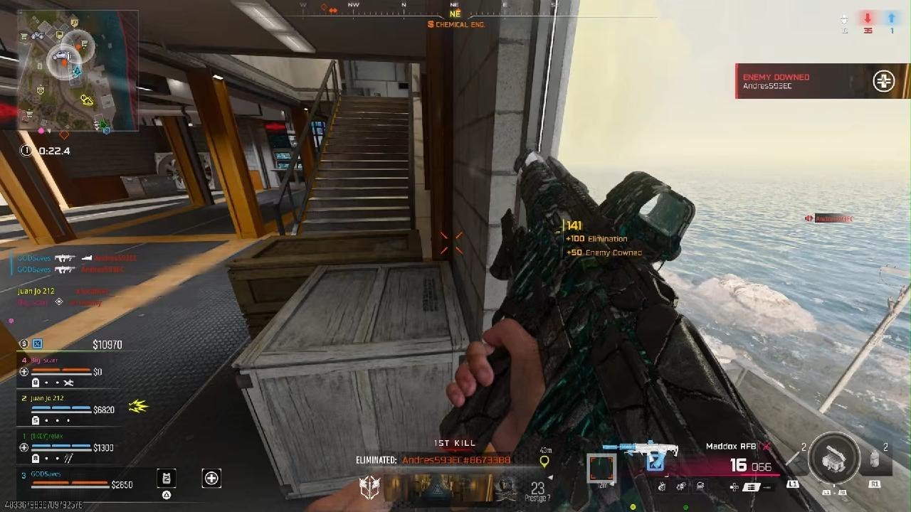 #1 bot Warzone player