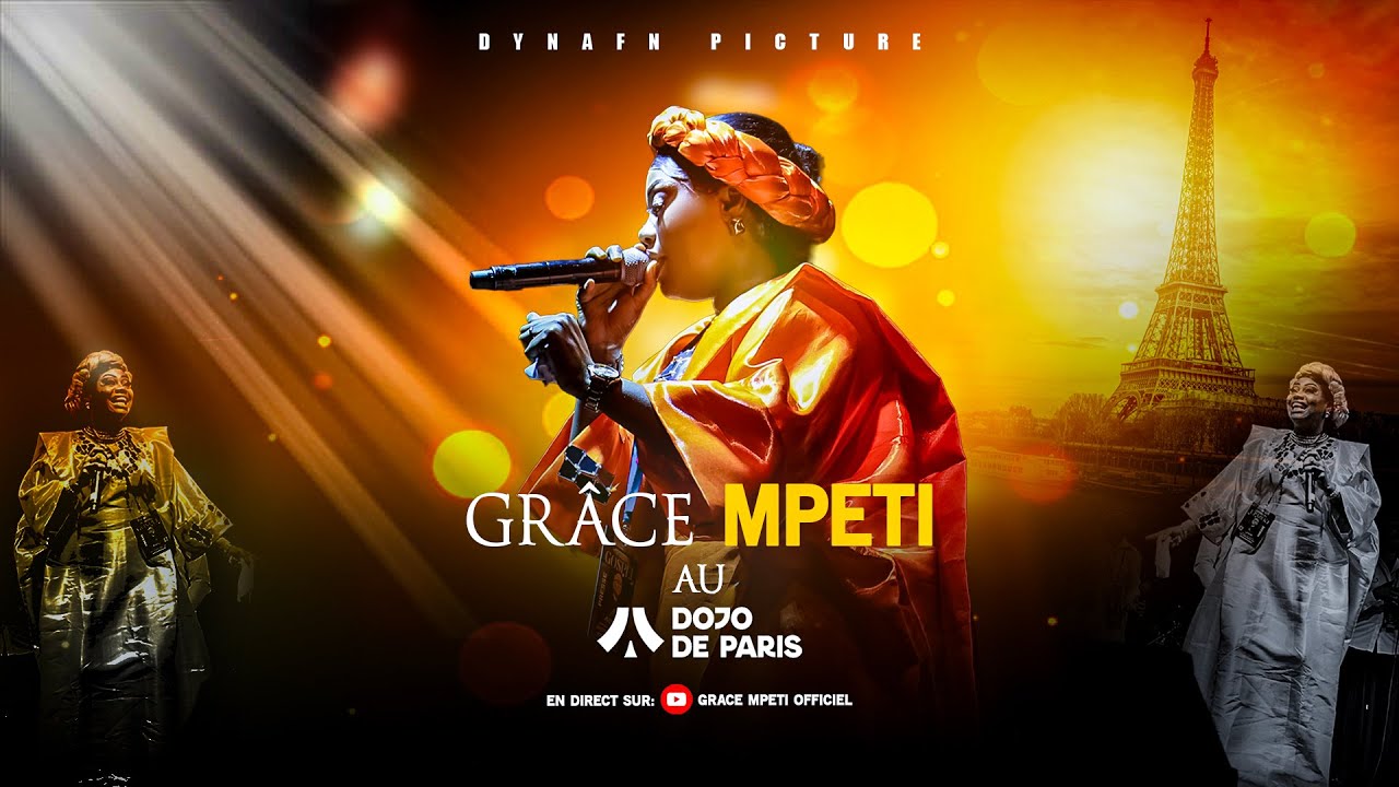 GRACE MPETI - CONCERT AU DOJO DE PARIS #gospelmusic