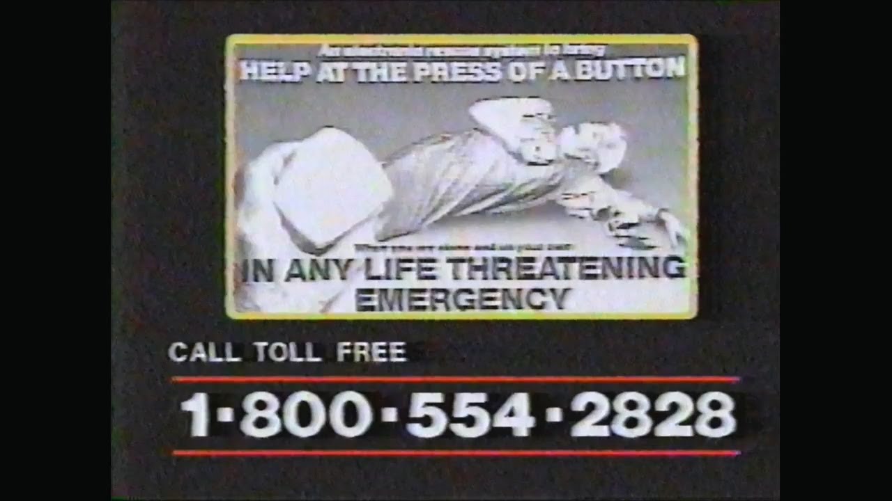 Lifecall™ Medical Alert Systems ad shown in 1989