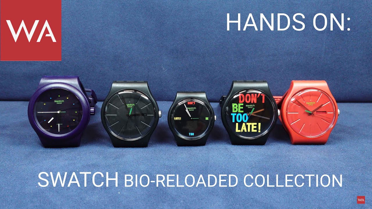 Hands-on: SWATCH 1983 Bio-Reloaded + SWATCH Sistem51 Bio-Reloaded