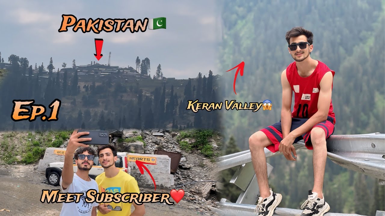 Exploring Keran Valley 🏔️|| India Pakistan Border😱 || Ep 1 ​⁠@umee official