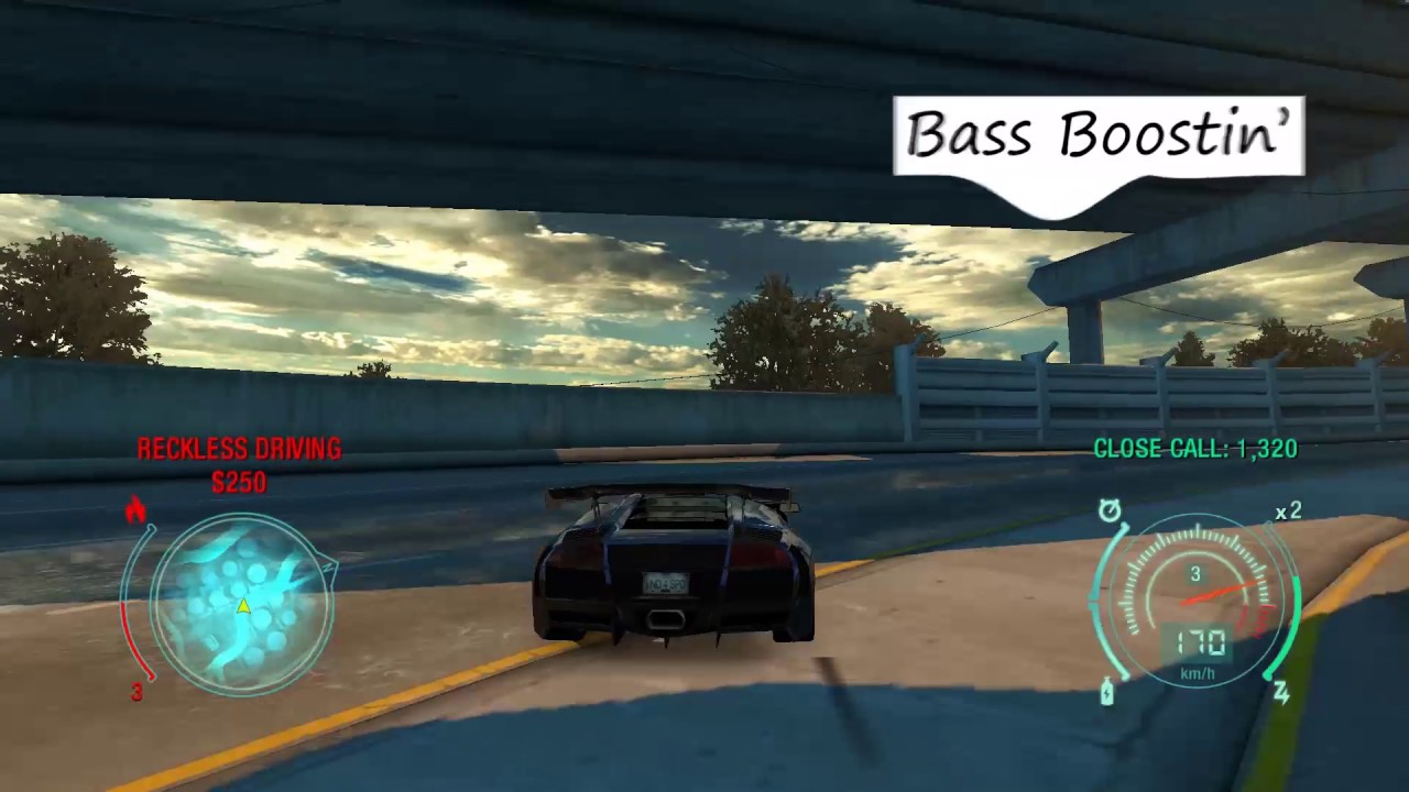 Pendulum - Granite (Bass Boosted) (NFS U Gameplay)