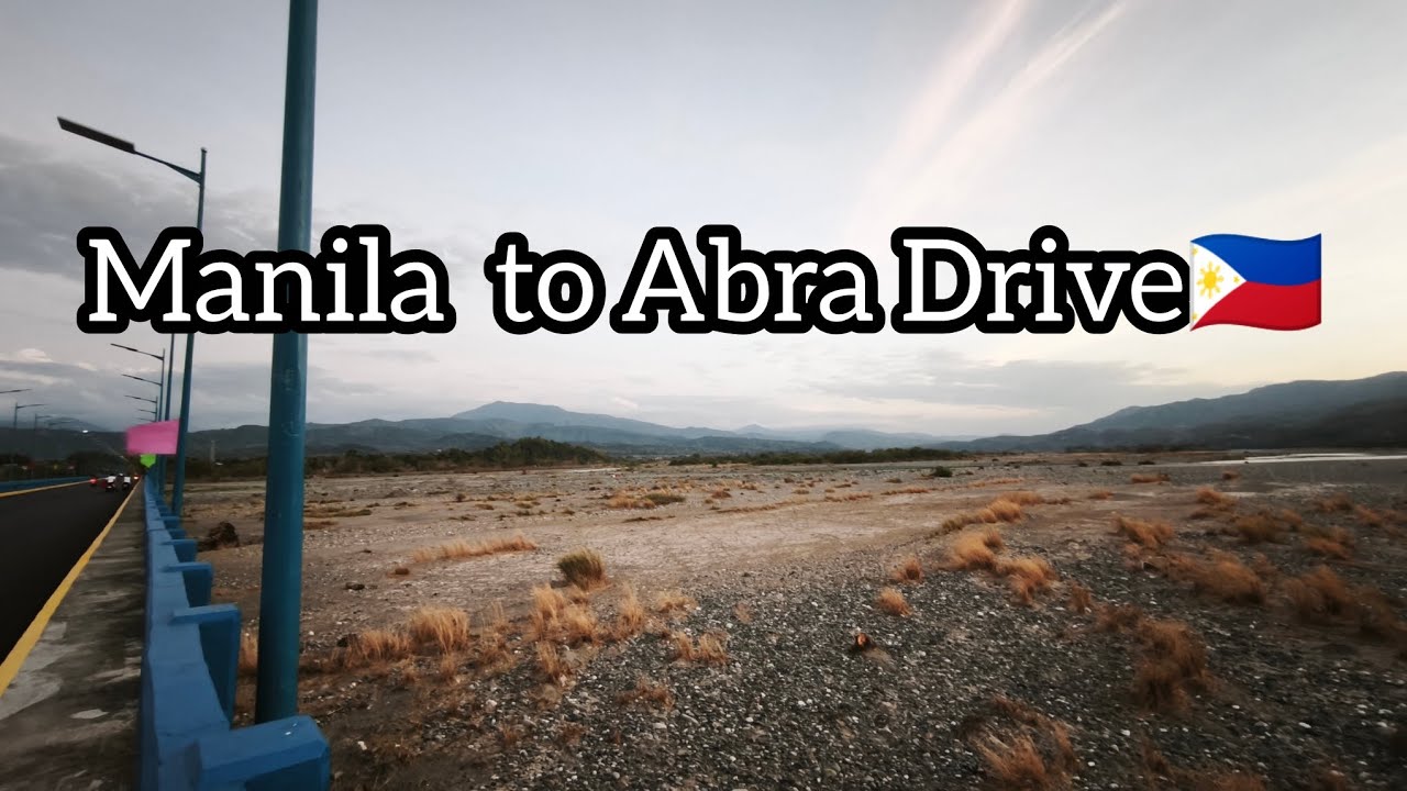 Drive in the Philippines 🇵🇭 | Manila to Manabo, Abra 