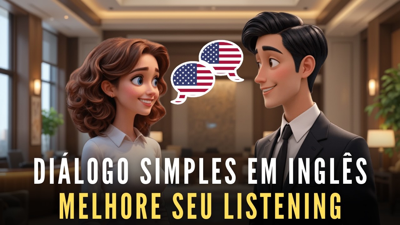 Melhore seu INGLÊS escutando e repetindo este diálogo FÁCIL sobre Entrevista de Emprego 💼