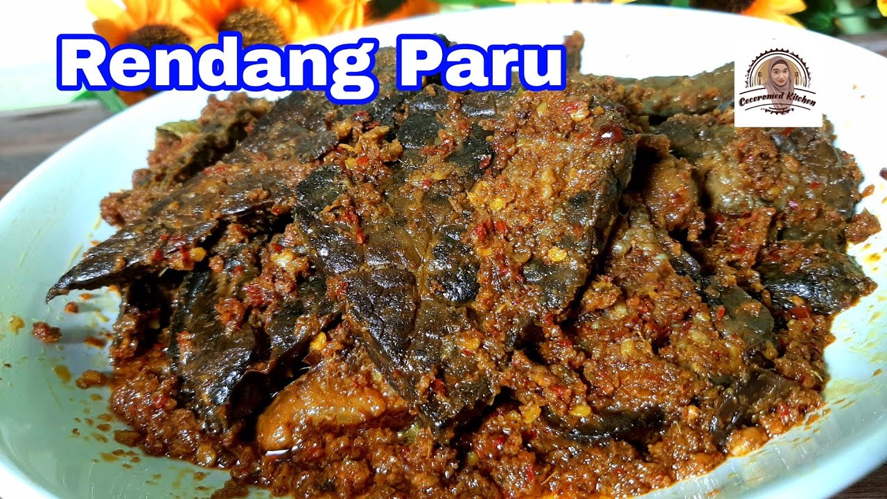 Rendang Paru Sapi, Ekonomis, Nggak Banyak Santan