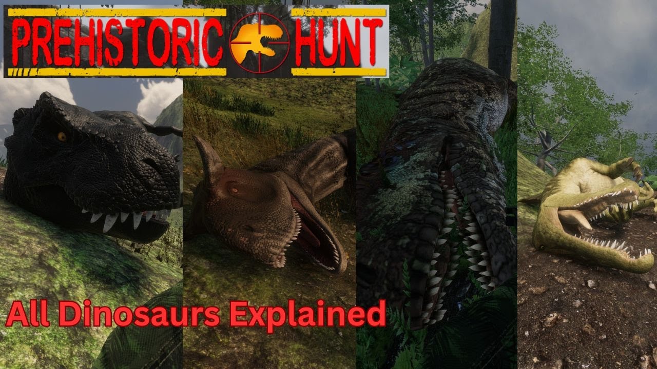 We Dive Into Detail On EVERY Dinosaur On This Game | Prehistoric Hunt