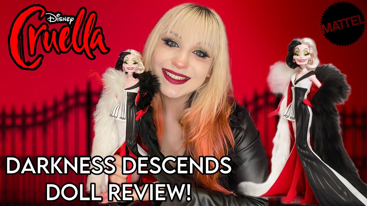 NEW CRUELLA DE VIL Disney Darkness Descends Doll Review