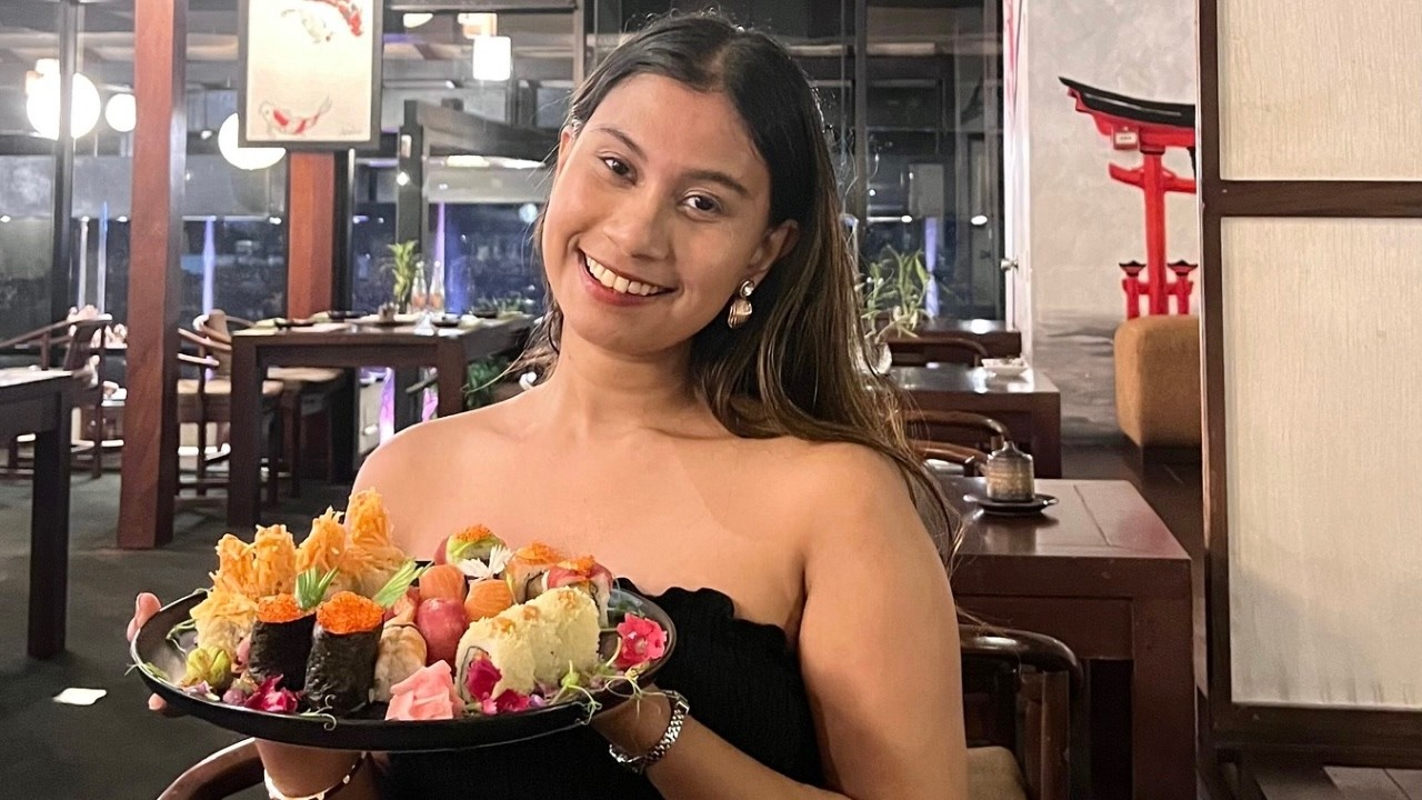 Sushi Platters at Colombo WatersEdge Kobe Restaurant, Charcuterie, Pilates |🇱🇰Vlog ශ්‍රීලංකා Kavithi