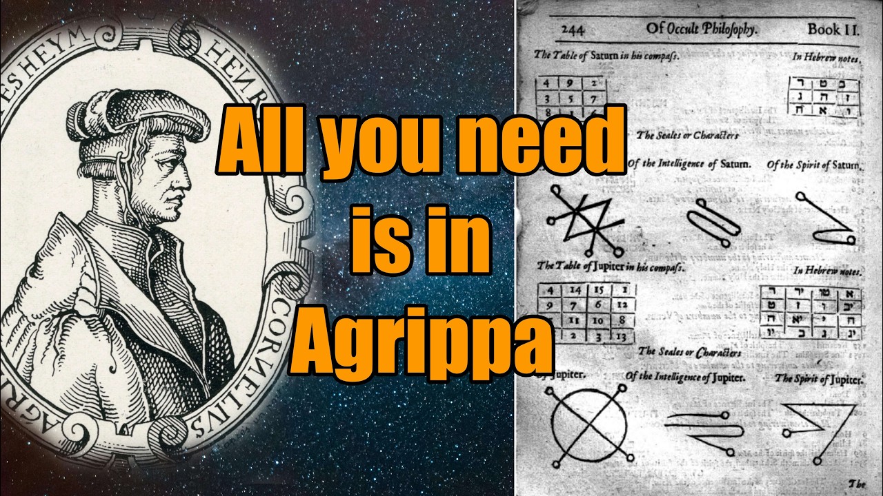 Agrippa's 3 books of occult philosophy summerized for magicians, magus and magisters.