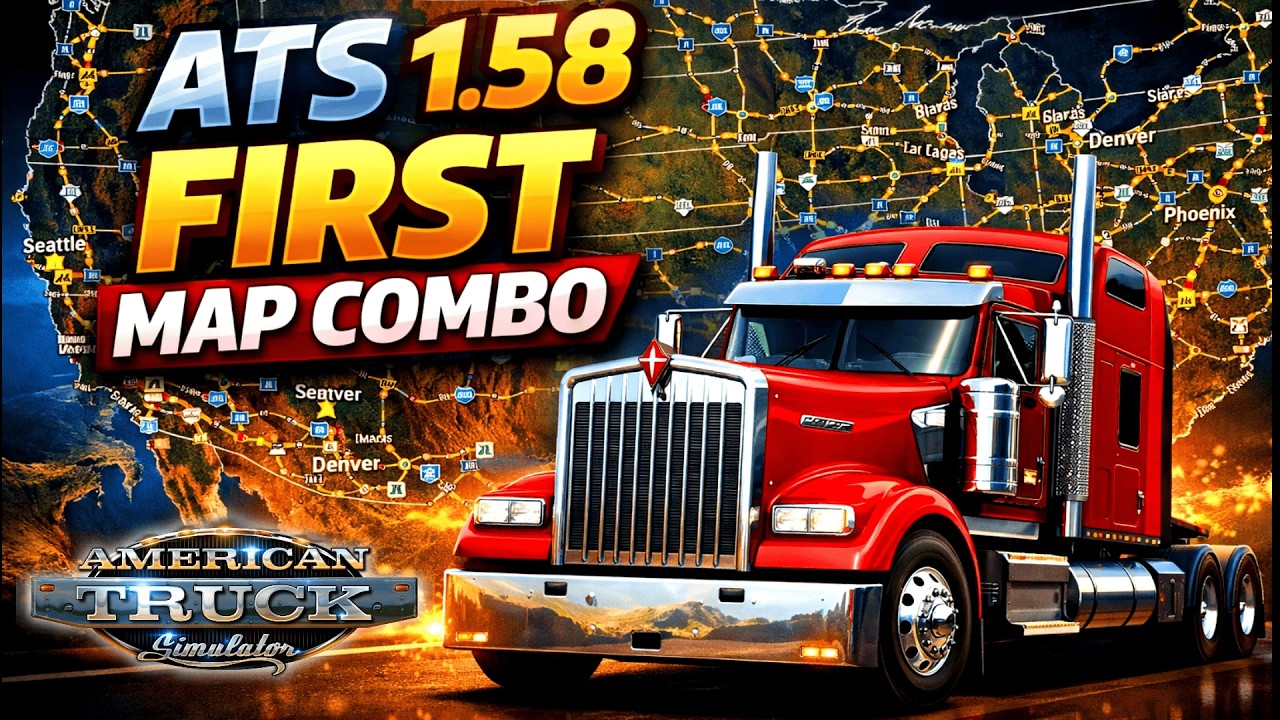 ATS 1.58 First Map Combo | Full Map Experience | ATS 1.58 Ultimate First Map Combo