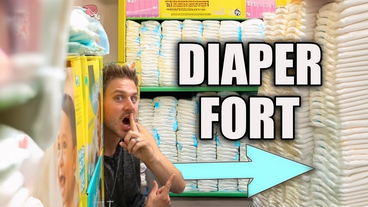 BEST Diaper Fort Friday Build EVER! | JStuStudios & JStu Challenge