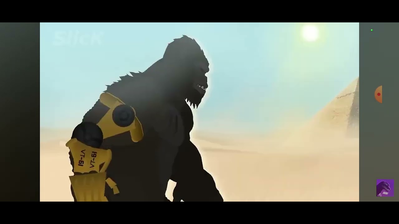 Godzilla x kong komik animasyon