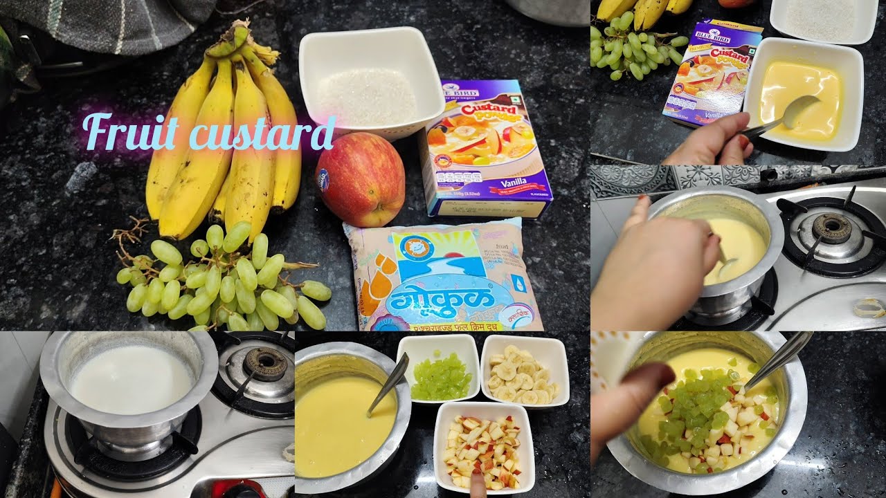 Fruit custard इफ्तार में फ्रूट कस्टर्ड जरूर बनाएं