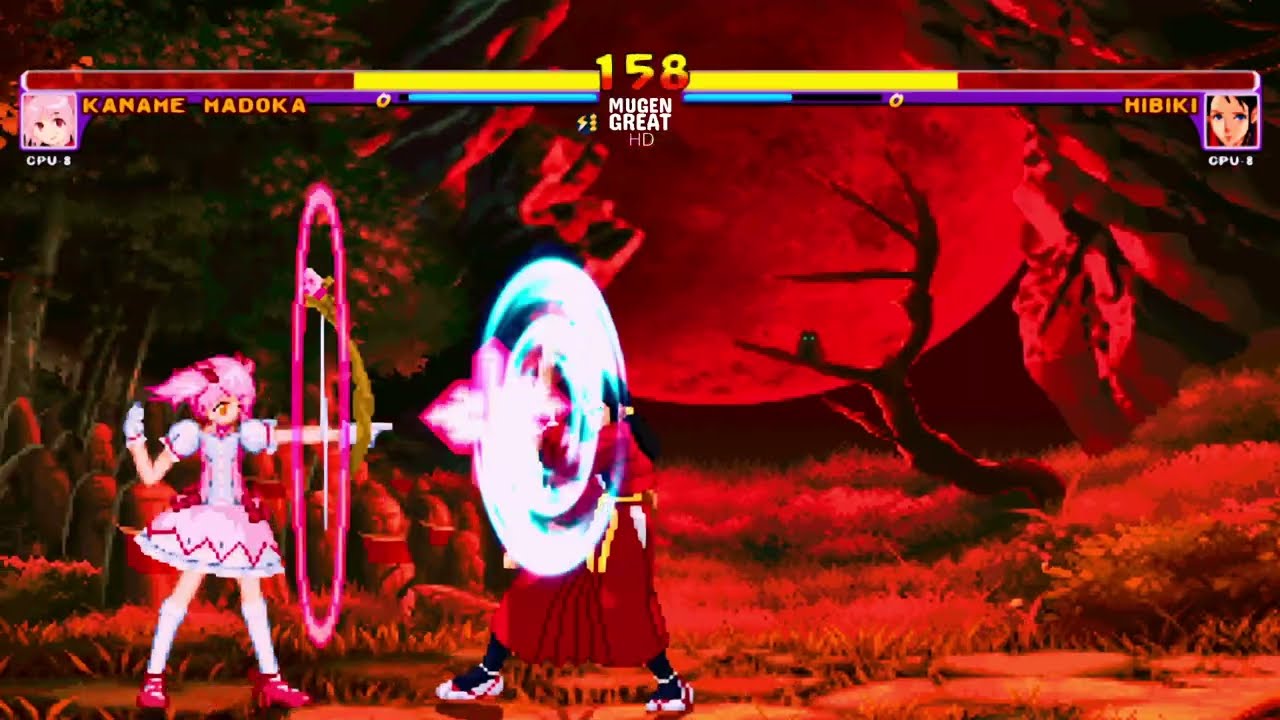 [Mugen GAME] HD Kaname Madoka Vs Hibiki