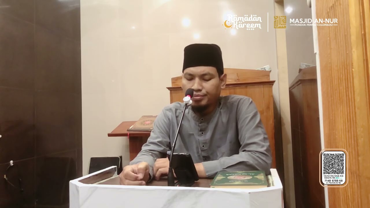 Ceramah Tarawih - 28 Ramadhan 1447 H - Ust. Muhammad Sholihan