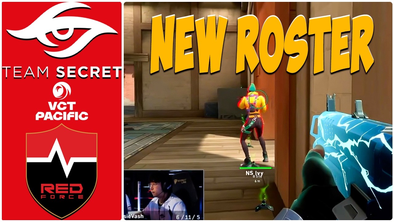 NEW TS FIRST GAME! Team Secret vs Nongshim - HIGHLIGHTS - VCT Pacific Kickoff 2026 | NS vs TS