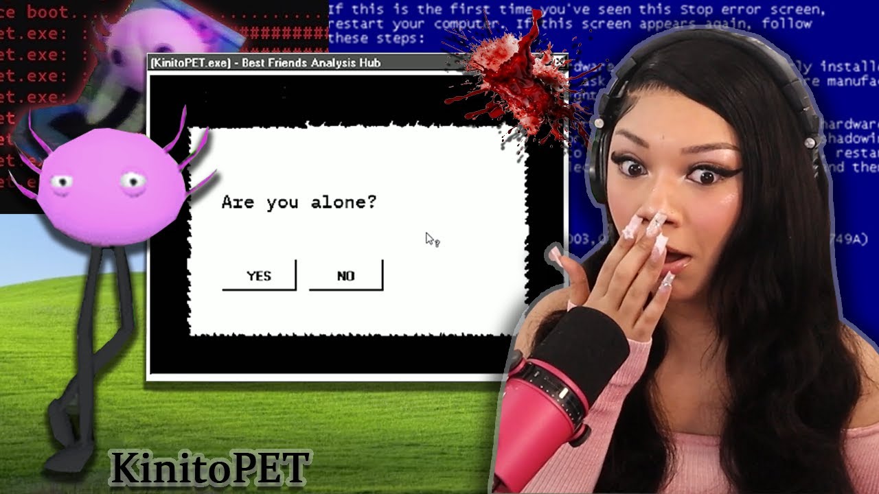 This Game Hacked my PC, Tried to Open My CAM, and Almost EXPOSED ME LIVE!!! - KinitoPET