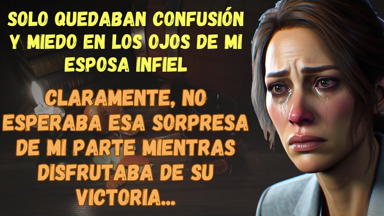Solo Quedaban Confusión Y Miedo En Los Ojos De Mi Esposa Infiel...