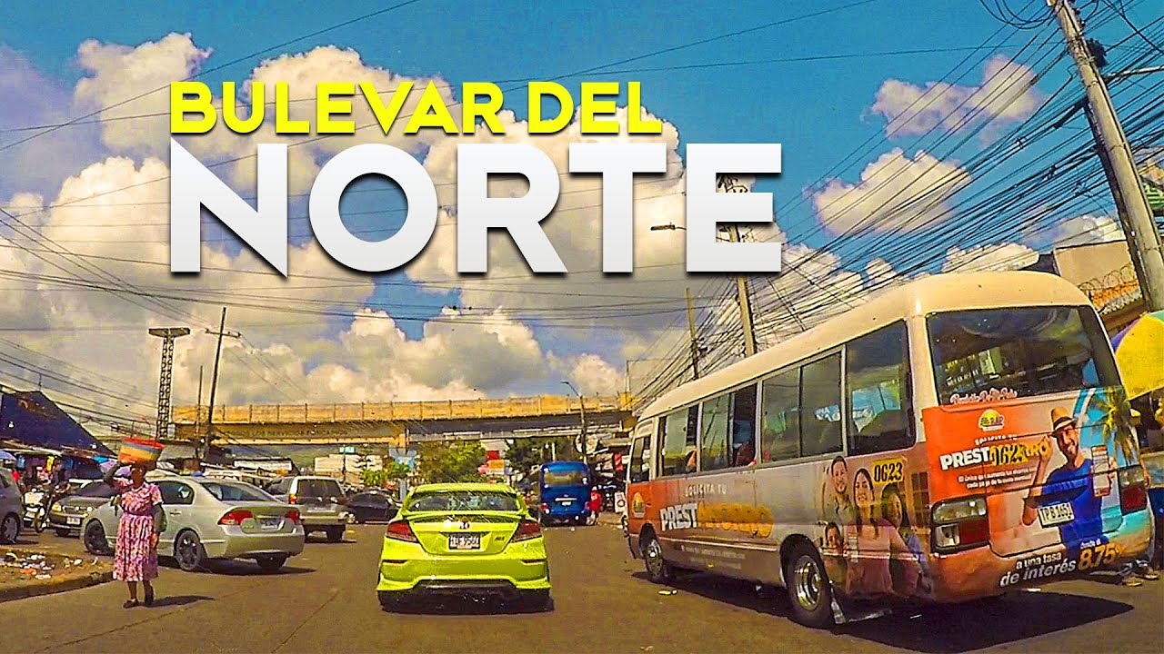 CONDUCIENDO hacia el bulevar del Norte en Comayagüela