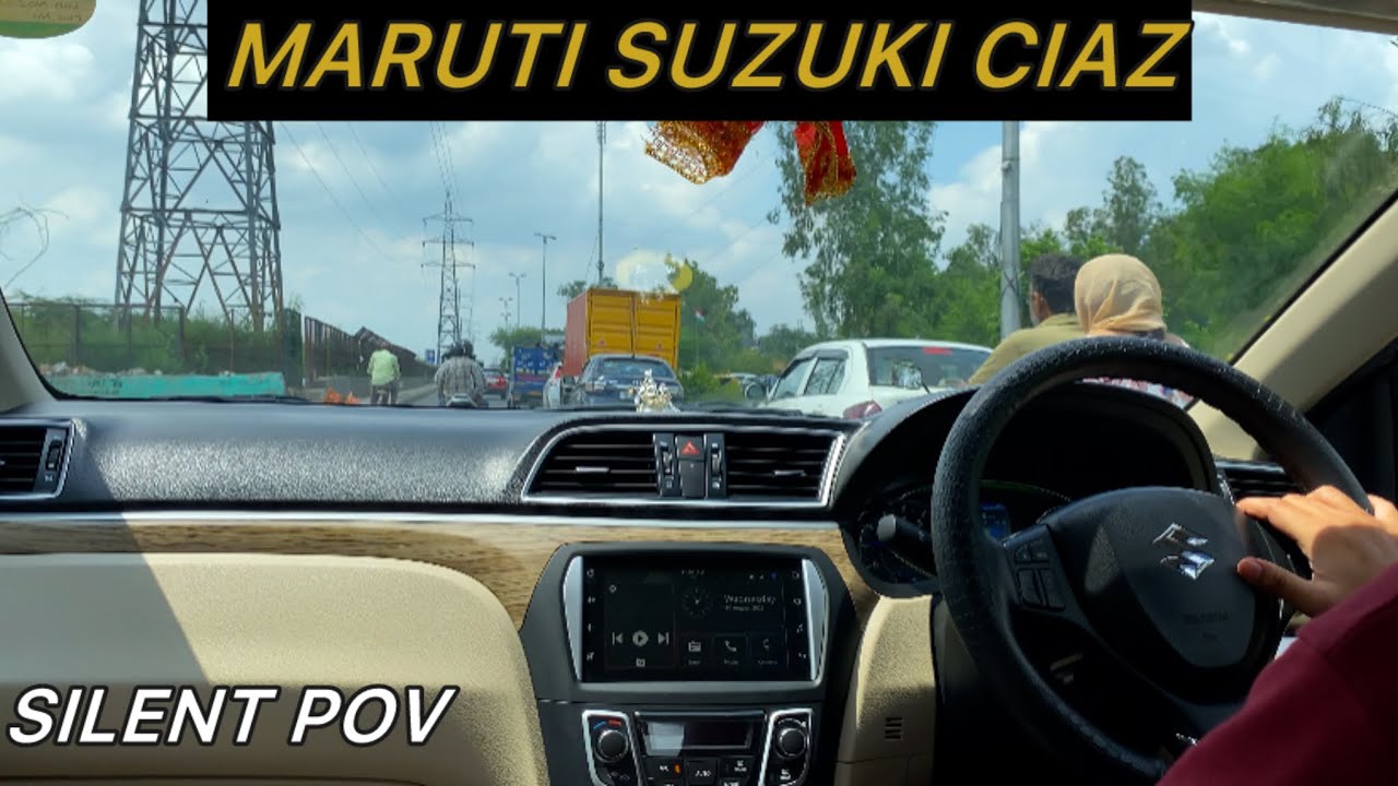 CIAZ DRIVE POV | ZETA 2024 | ASMR | K15 Smart Hybrid Petrol Engine | 4K  #asmr #asmrdriving #ciaz