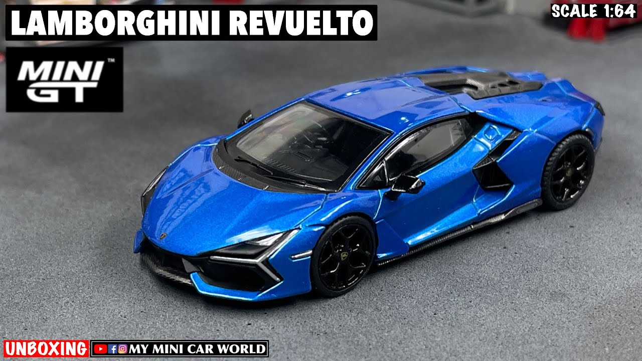 『MY MINI CAR WORLD』UNBOXING MINI GT 1/64 LAMBORGHINI REVUELTO