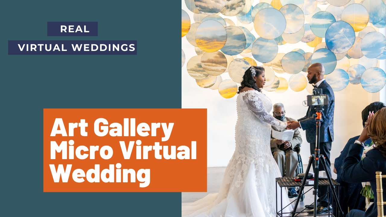 Love At First Lyft - A Virtual Art Gallery Wedding