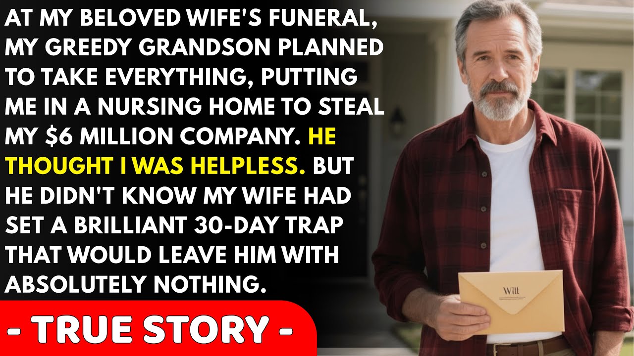 My Grandson Put Me In A Nursing Home To Steal My Company, But The Will Had A Surprise