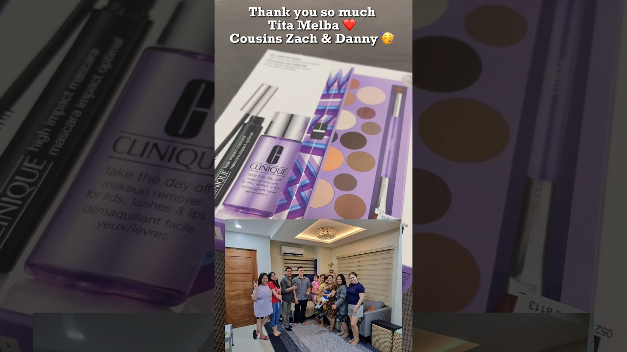 CLINIQUE Au Naturel Eyes Makeup Set 💜(⺣◡⺣)♡* #Pasalubong 🇺🇸 #unboxing 📦