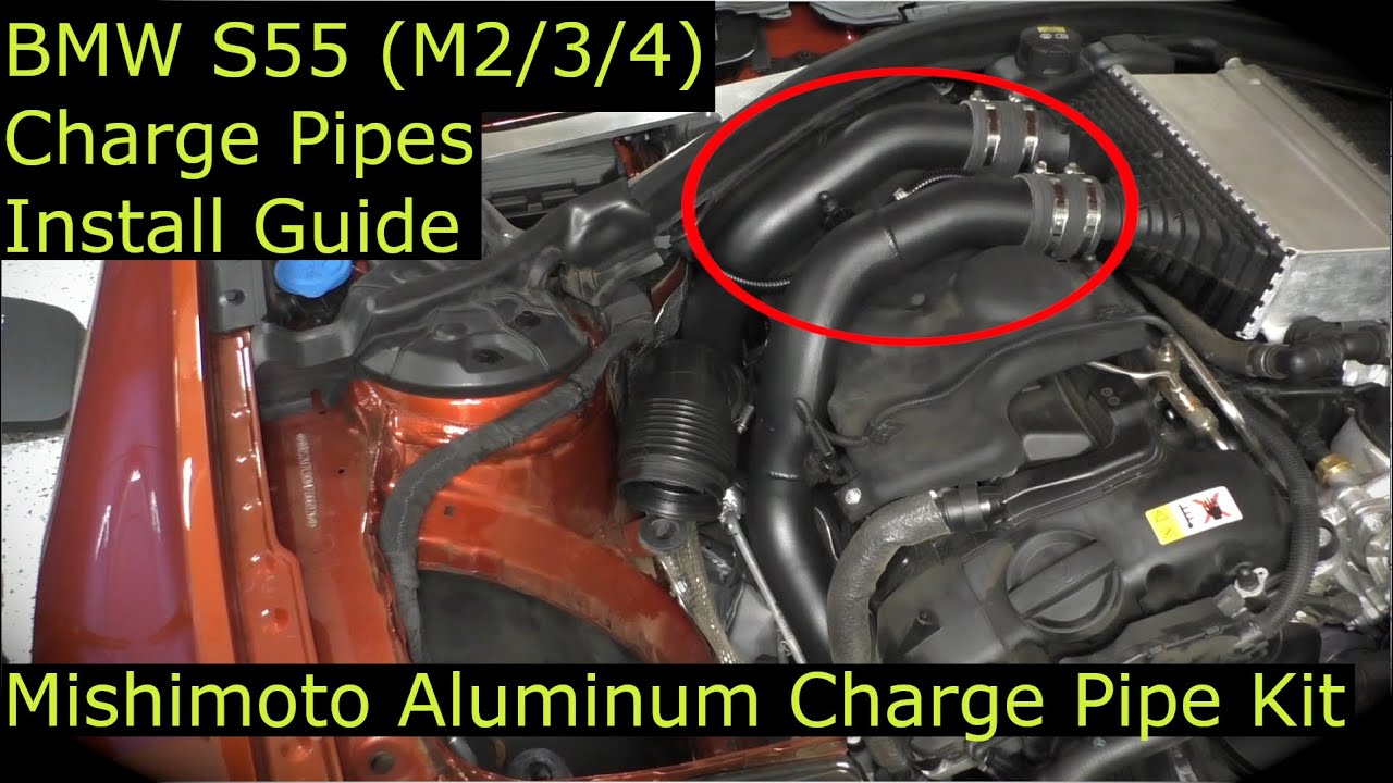 BMW M2/3/4 Mishimoto Charge Pipes Installation (S55)