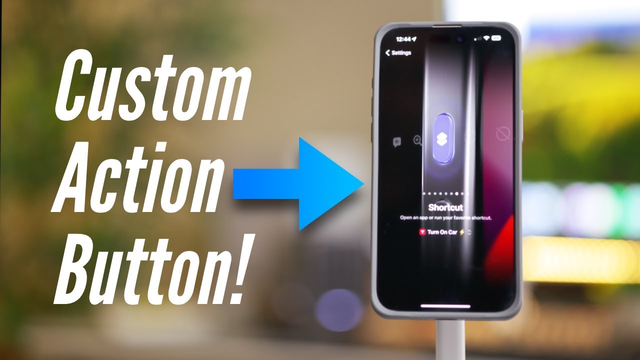 How To Create Your Own Action Button - iPhone 15 Pro